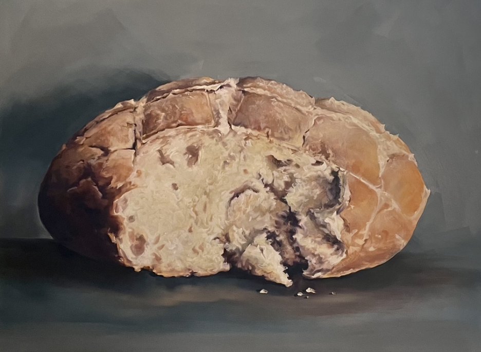 Still life in oil by Jane Lucchino