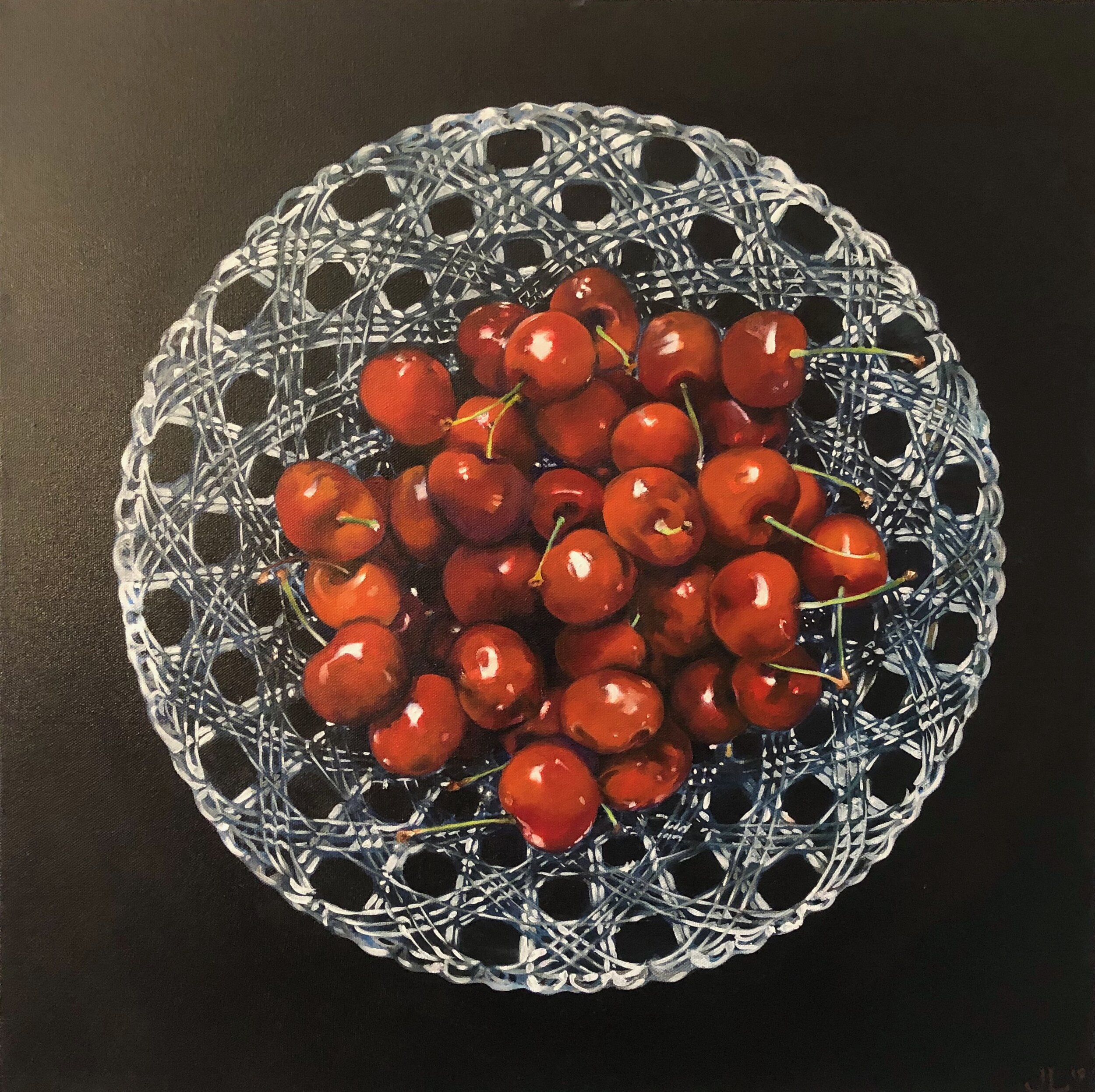 Aunt Mary's Bowl — Still life in oil by Jane Lucchino
