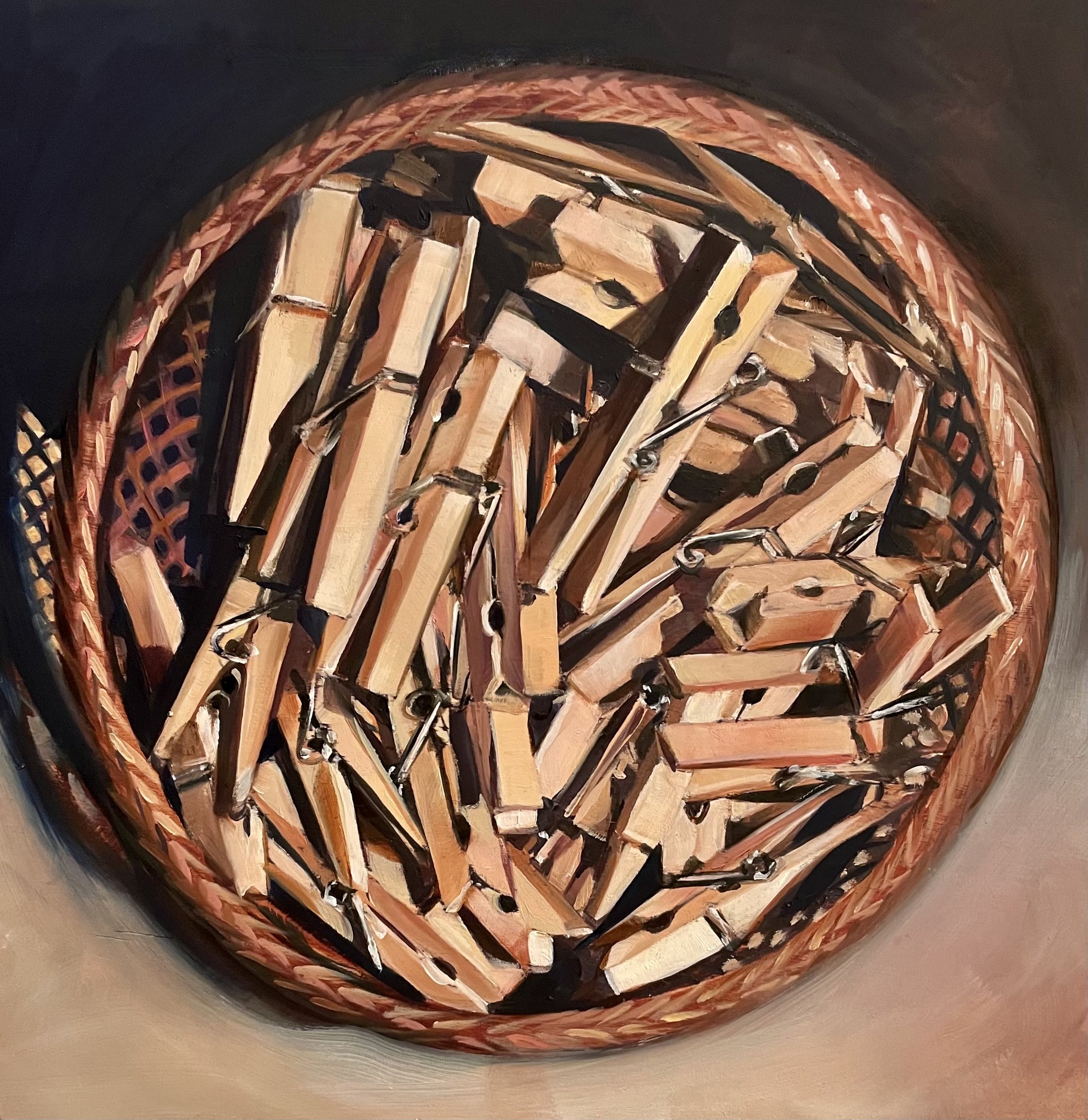 Small oil painting by Jane Lucchino