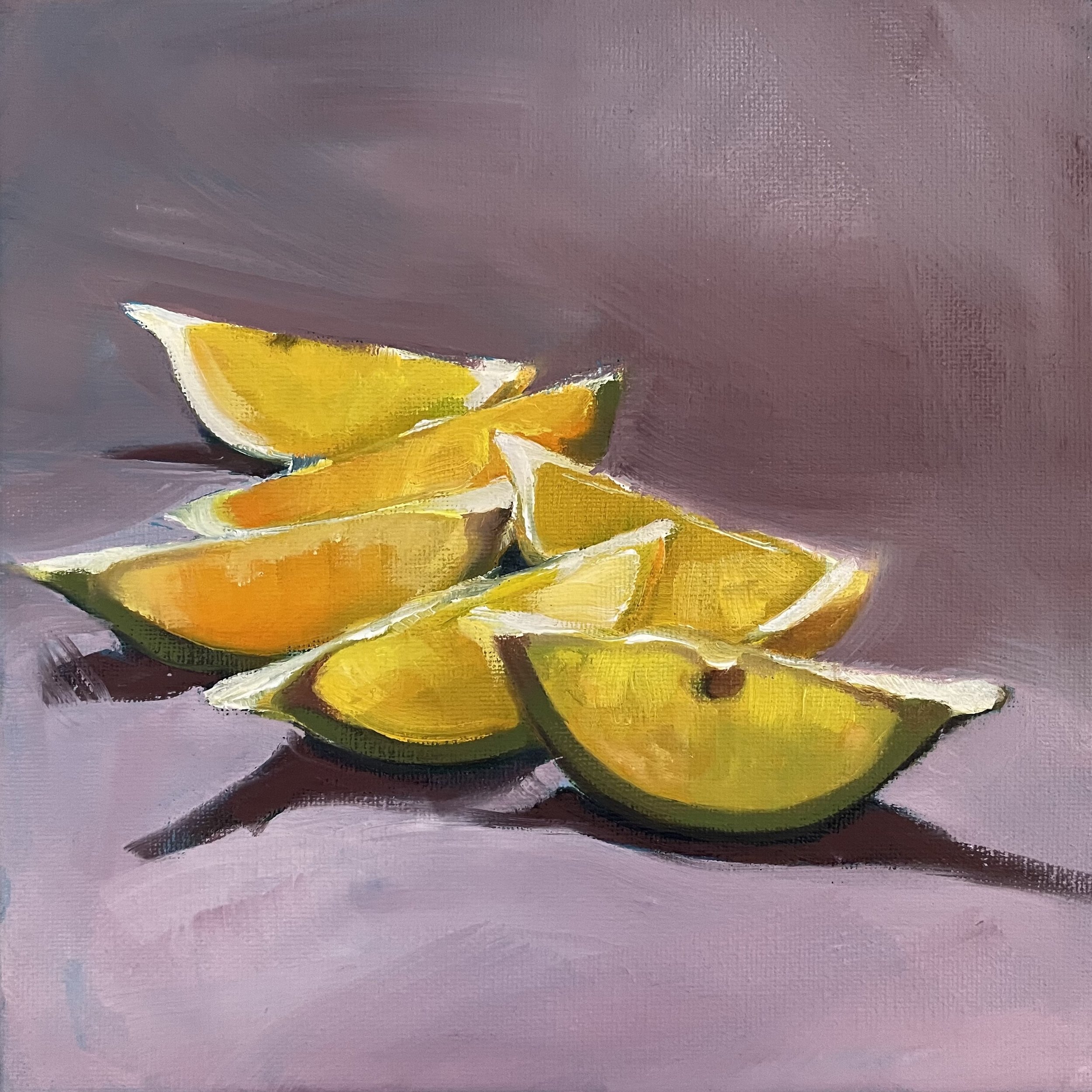 Small oil painting by Jane Lucchino