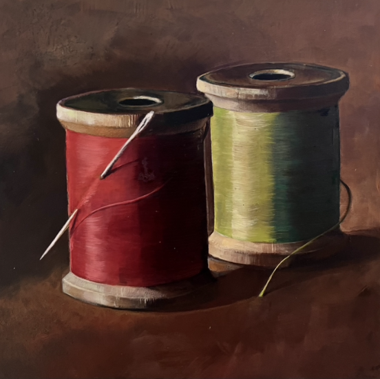 Small oil painting by Jane Lucchino