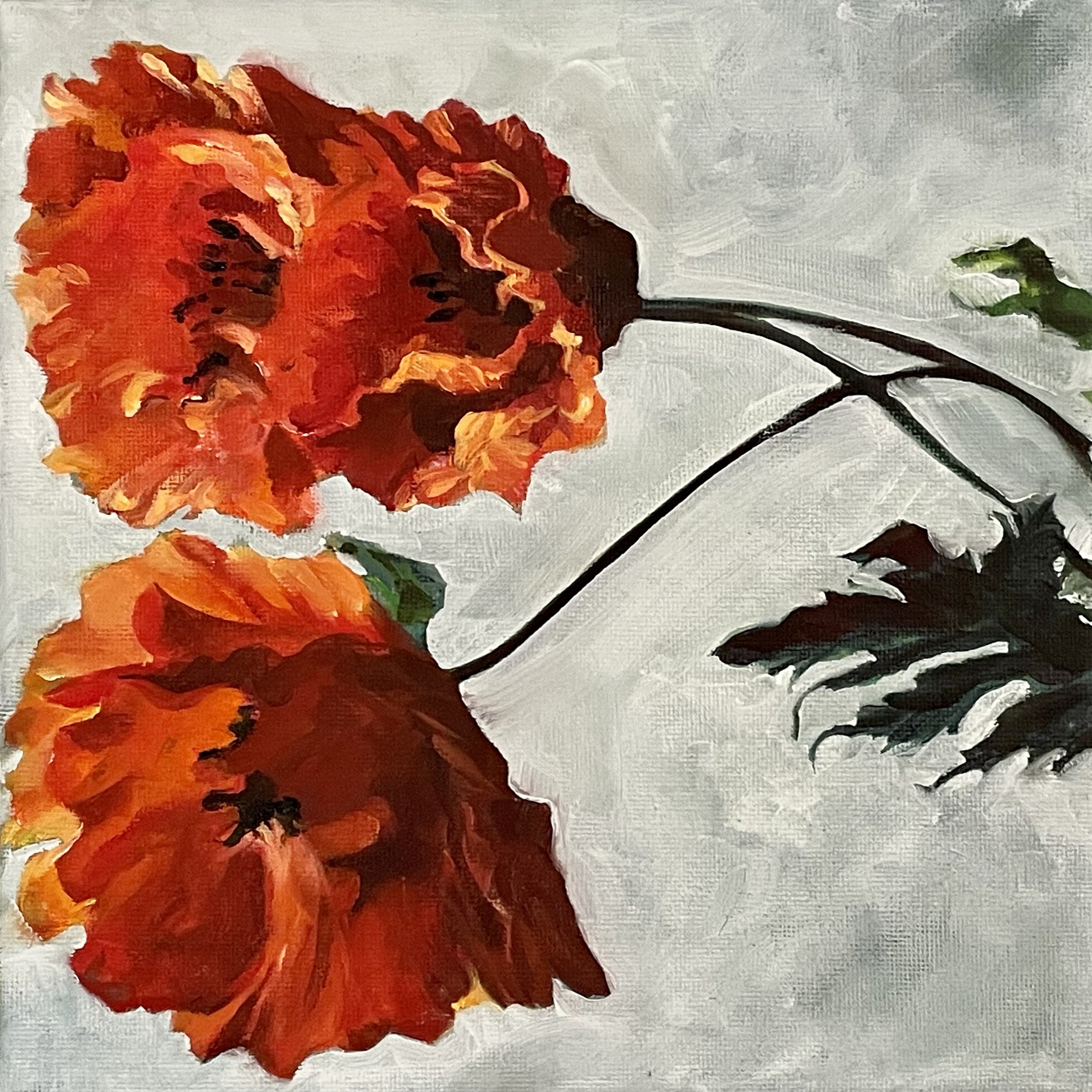Small oil painting by Jane Lucchino
