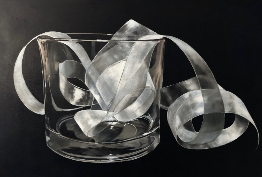 Still life in oil by Jane Lucchino