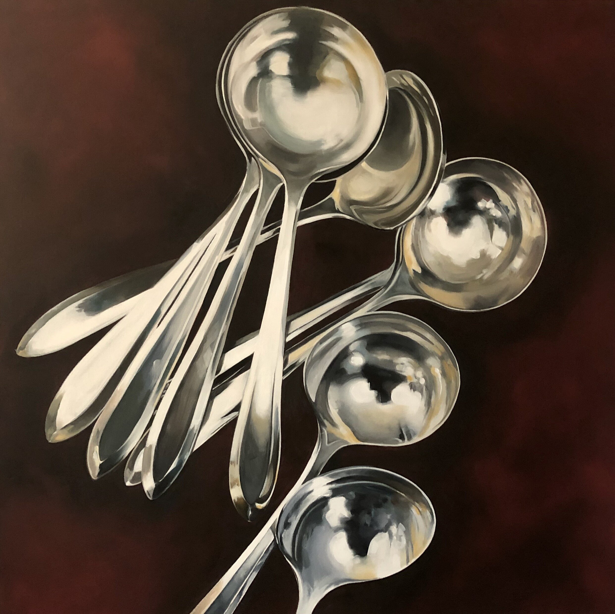 Still life in oil by Jane Lucchino